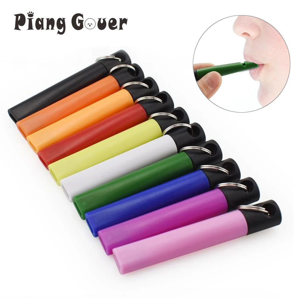 5pcs Dog Training Whistle Control for Dogs Training Whistles Key Chain Pet Supplies