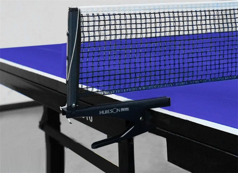 Huieson Tischtennisnetz mit Schnellverschluss, Pfostenregal, Schraubentyp, Standard-Ping-Pong-Tischnetz-Set für Tisch mit einer weniger Dicke von 4 cm – Detail 8