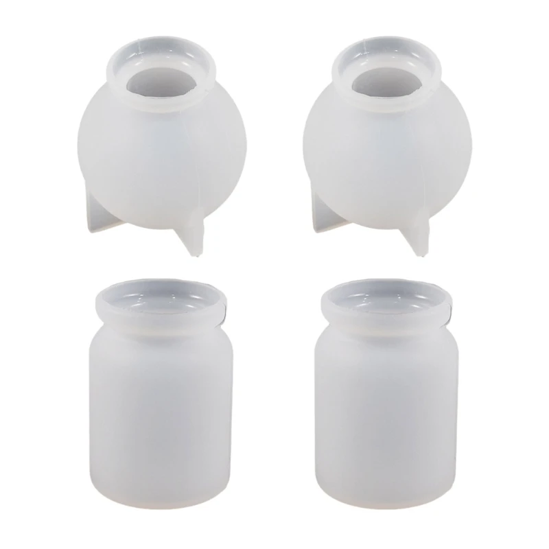 

MXME Silicone Clay Molds Bottles Craft Moulds Perfect for DIY Crafts and Baking