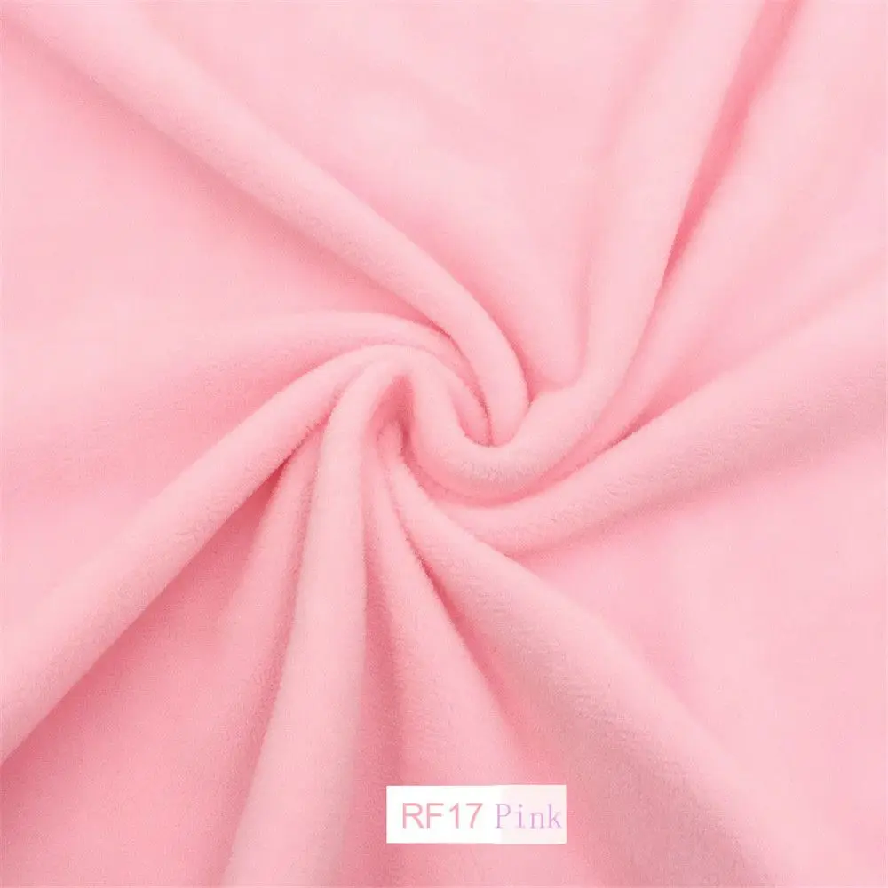 Plush Fabric Patchwork-Solid Color Minky Fabrics 2