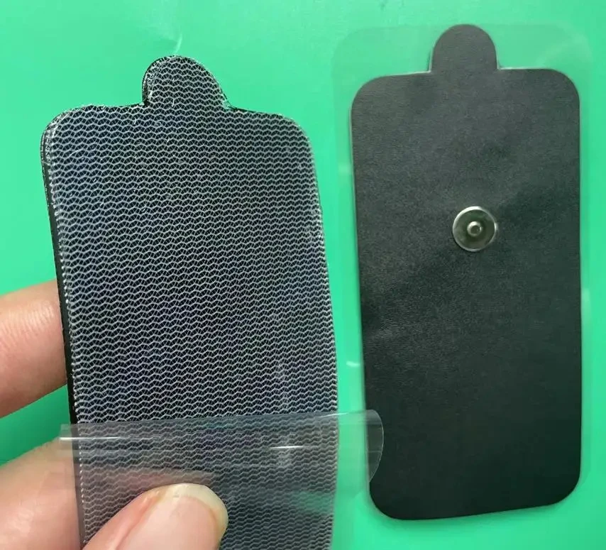 24pcs（2sets） Black Replacement Magnetic buckle electrode pads for Tens EMS muscle stimulation Massager PowerDot 2.0 2