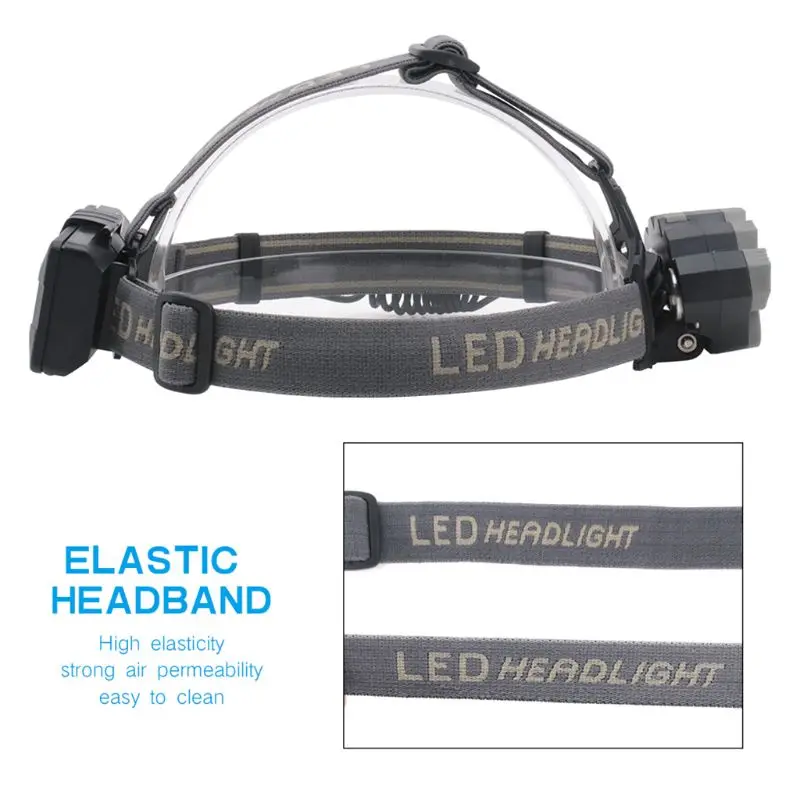 

8-светодиодный фонарик для бликов, уличный водонепроницаемый фонарик для налобного фонаря, Lan