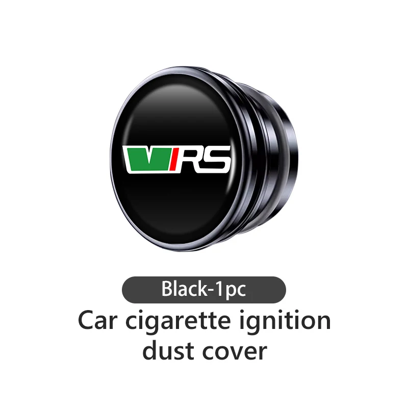 Aluminum Dustproof Car Cigarette Lighter Cover - Stylish Auto Interior Accessory