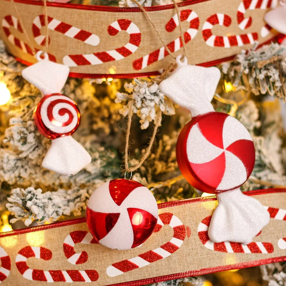 クリスマスデコレーション,大きなキャンディーロリポップ,杖