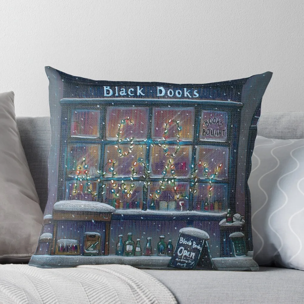 

Black Books Christmas Throw Pillow Luxury Pillow Case Christmas Pillows