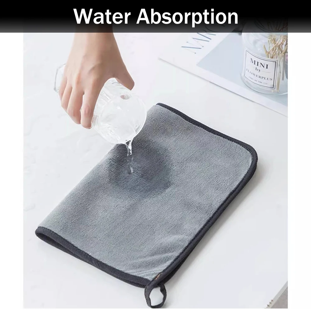 Microfiber Towel Car Cleaning Cloth Super Absorbent Wash Towel Car Detailing Cleaning Drying Care Accessories