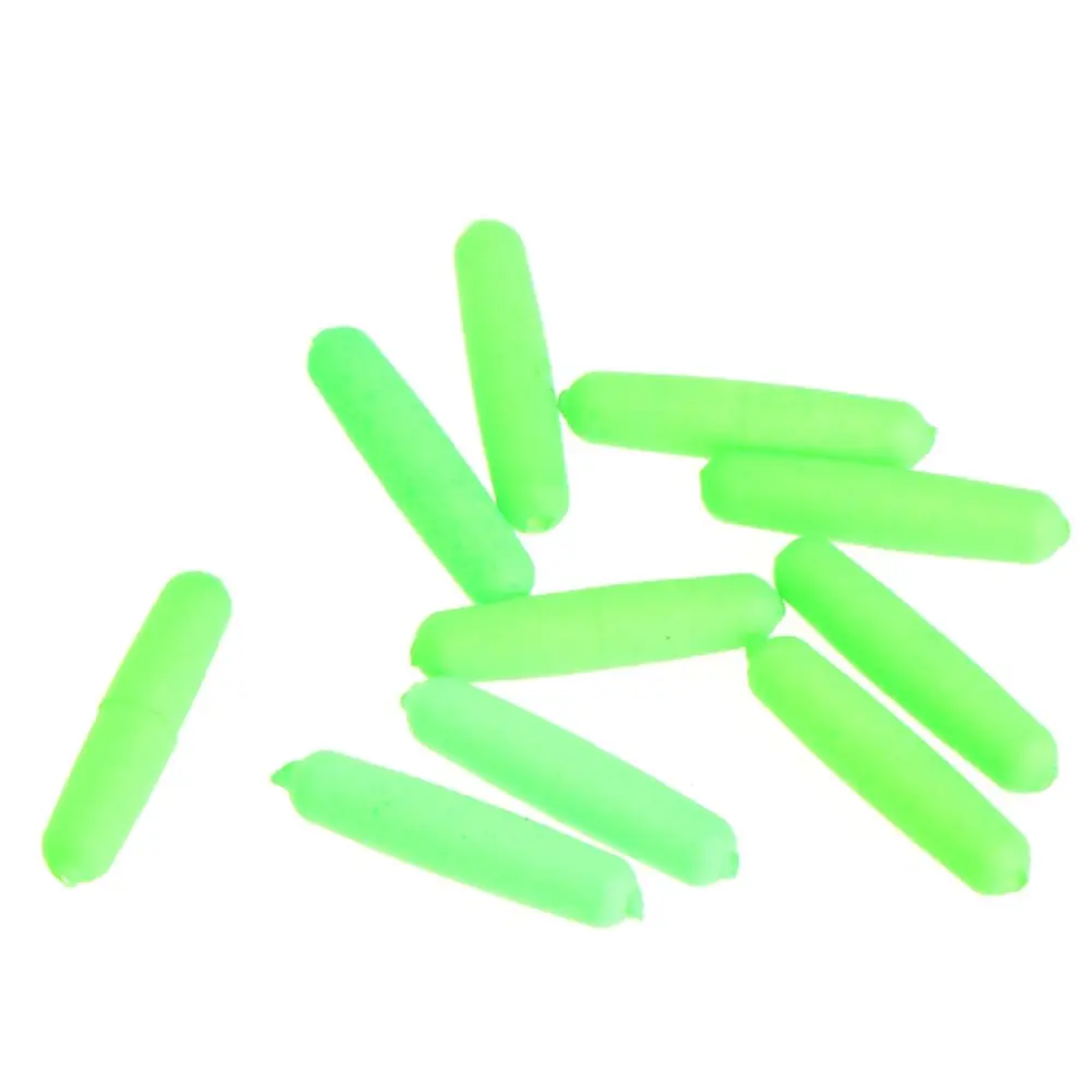 50pcs/bag High Quality Stoppers EPS Indicator Fish Beans Bottom Cylinder Foam Floats Ball Oval  Fishing Floats Beads