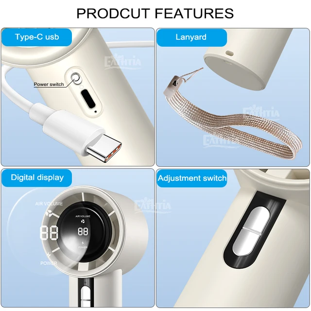 휴대용 선풍기로 여름철 시원함 확보