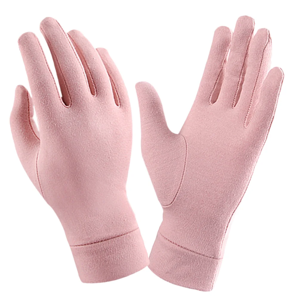 

Pair Full Fingers Workout Gloves Weight Lifting Gym Women Exercise Fitness Training Pink