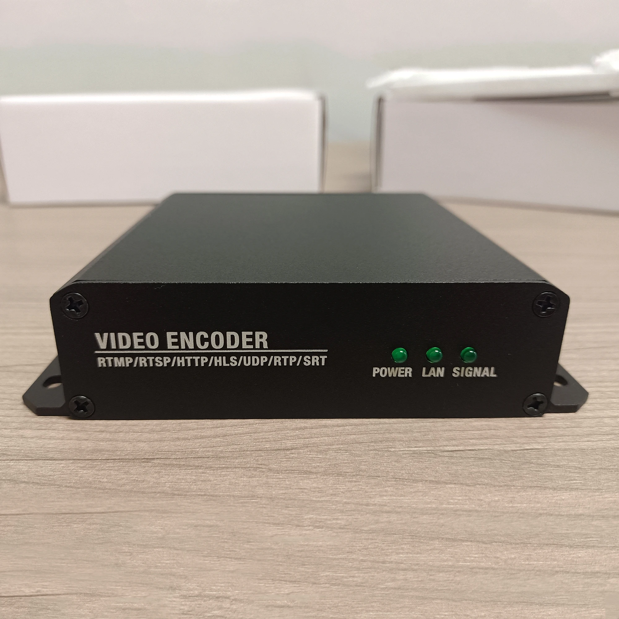 Encoder Video HD con Loop Out, HEVC H.265 H.264, Webcast, Push Streaming, Registrazione ONVIF, da HDMI a IP, Attrezzatura IPTV CATV - immagine 6
