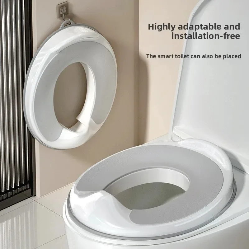 Children's Toilet Seat Universal Splash Proof for Male and Female Babies