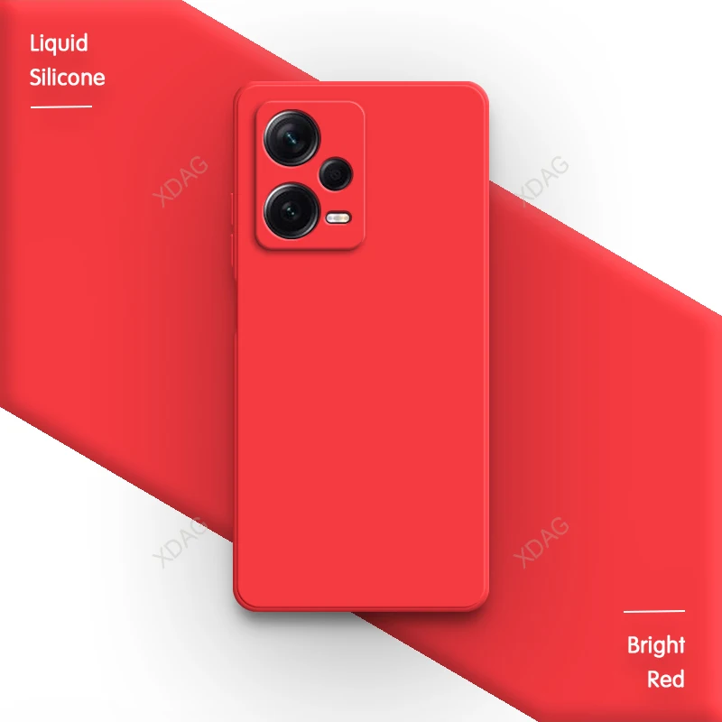 Enhanced Silicone Soft Back Cover - Square Design