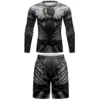 Cody Lundin High Quality Rashguards Active Wear Men's Boxing Gym Muscle Fitness Outdoor Golf Volleyball Training Sports Mma Sets 3