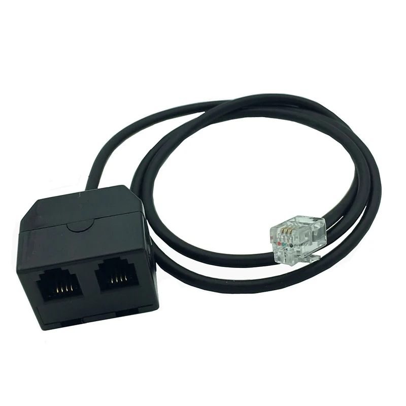 Eboxer Adattatore per Auricolare,Splitter per Addestramento Telefonico,Adattatore per Box di Addestramento per Call Center/Formazione di Persone/Monitoraggio
