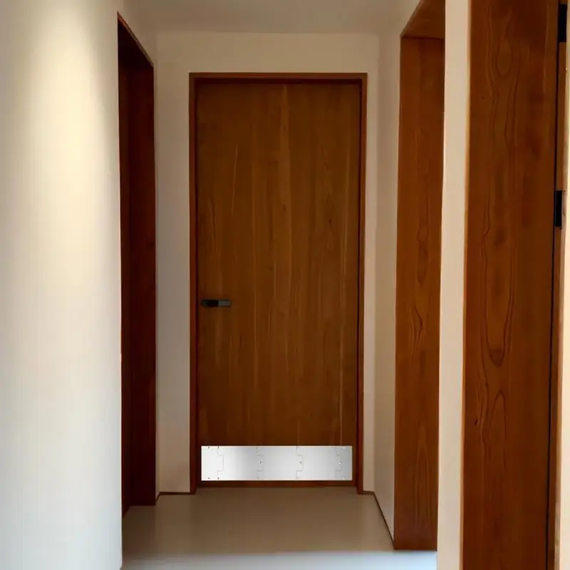 Door Kick Plate Protective Door Bottom Plate Stainless Steel Anti-Scratch Kickplate For Living Room Bedroom Garage Warehouse