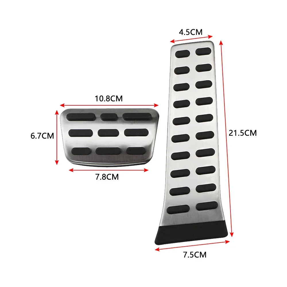 Car Pedals for Hyundai Sonata Santa Fe Tucson IX35 I40 Elantra for Kia Sorento Sportage Optima K3 K5 2010-2015 Auto Pedal Cover car pedals