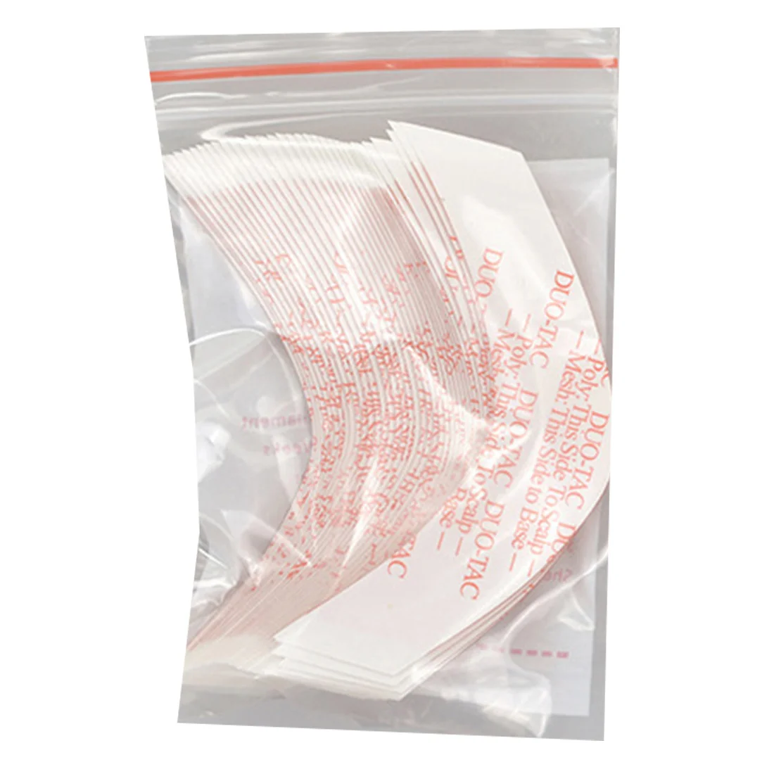 

360Pcs/10Bag Duo-Tac Super Strong Wig Double Tape Slitting Line Adhesive Hair Extension Strips for Toupee Lace Wigs C