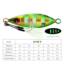 Enhanced Fishing Lure Weights with Holographic Glitter Finish - 10G (B)