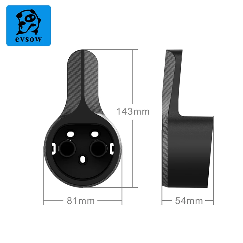 EV Charger Cable Holder Type 2 Electric Vehicle Wall Mount Charging Cable Organizer Dock For Type2