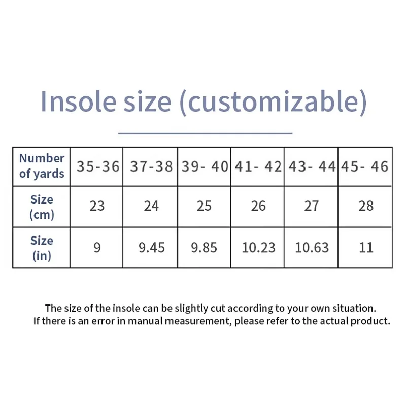 Orthopedic Sport Insoles: Breathable EVA Shock-Absorbing Shoe Inserts