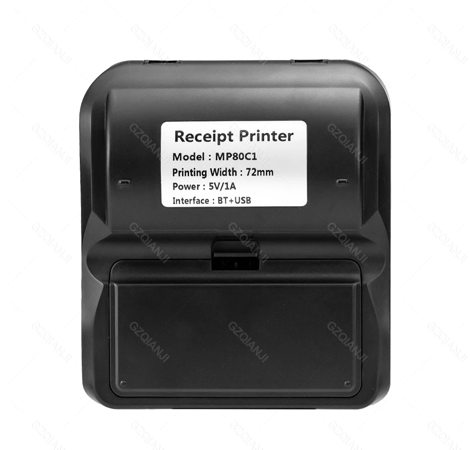 mini printer for iphone 3" 80mm Mini Thermal Receipt Printer Bluetooth Portable POS Bill Printer Maker Support PC Android IOS Paper Papeles USB mini printer sticker