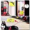 Mini Carabiner Keychain Alluminum Alloy D Type Buckle Spring Snap Clip Hooks Keychain Carabiner Keys Camping Backpack Buckle 6