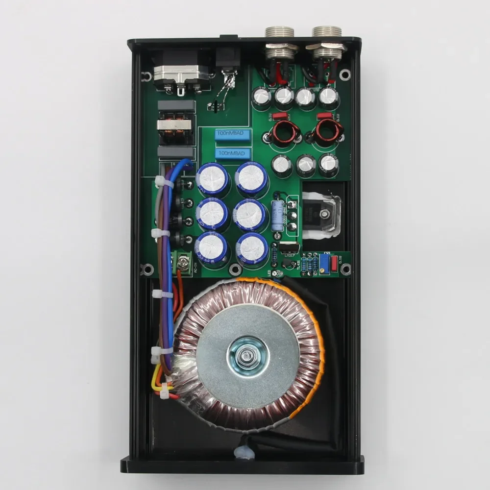 새로운 50W 초저소음 선형 전원 공급 장치, 듀얼 출력 DC5V 9V 12V 15V 18V 19V 22V 24V PSU (하이파이용)