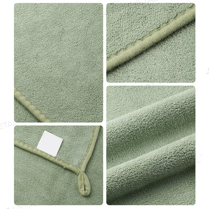 SEAMETAL Car Microfiber Towel High Water Absorption Car Washing Cloth Quick Drying Towel Scratch Free Cleaning Accessories