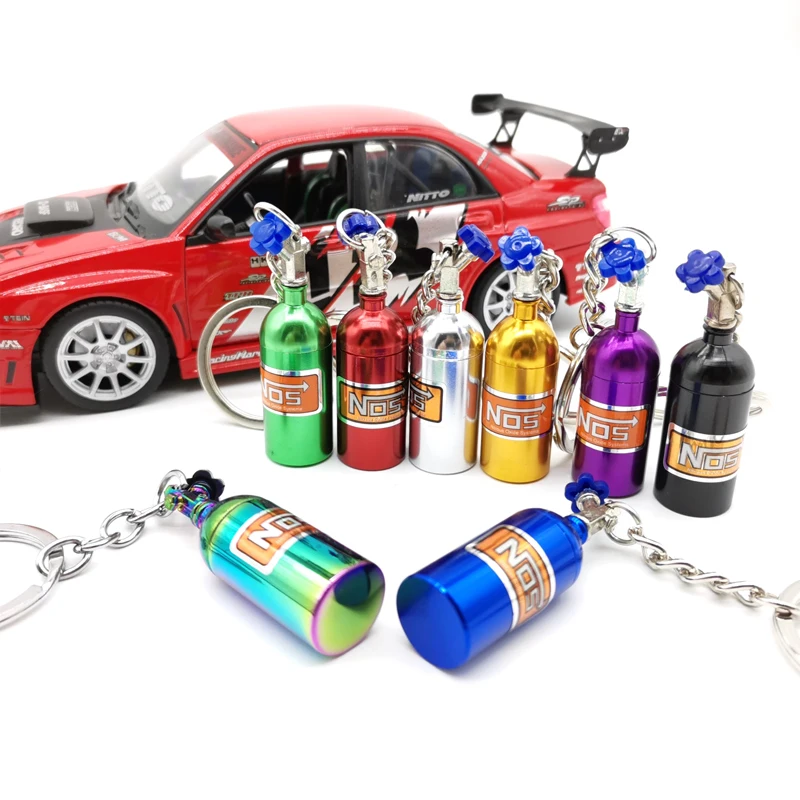 

Car Culture Noslogo Keychain Nylon Embroidery Key Ring Tags Lanyard Race Gift For Bmw Audi Mazda Nissan Jdm Auto Accessories