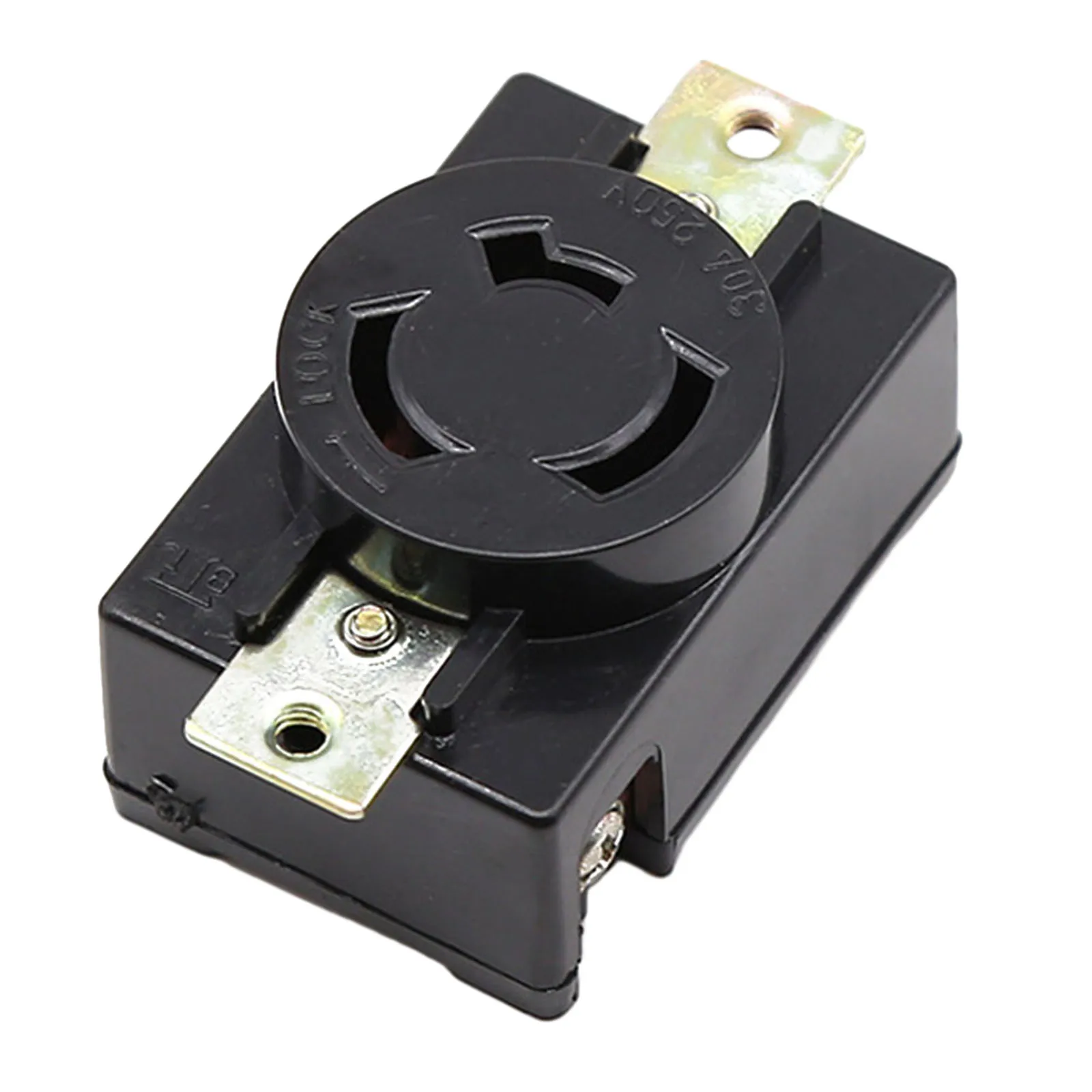 

Generator Socket For 2KW Generator 168f 170f GX160 Socket Anti-Loose Socket Anti-Off 3-Holes Socket AC 250V 30A Generator Parts