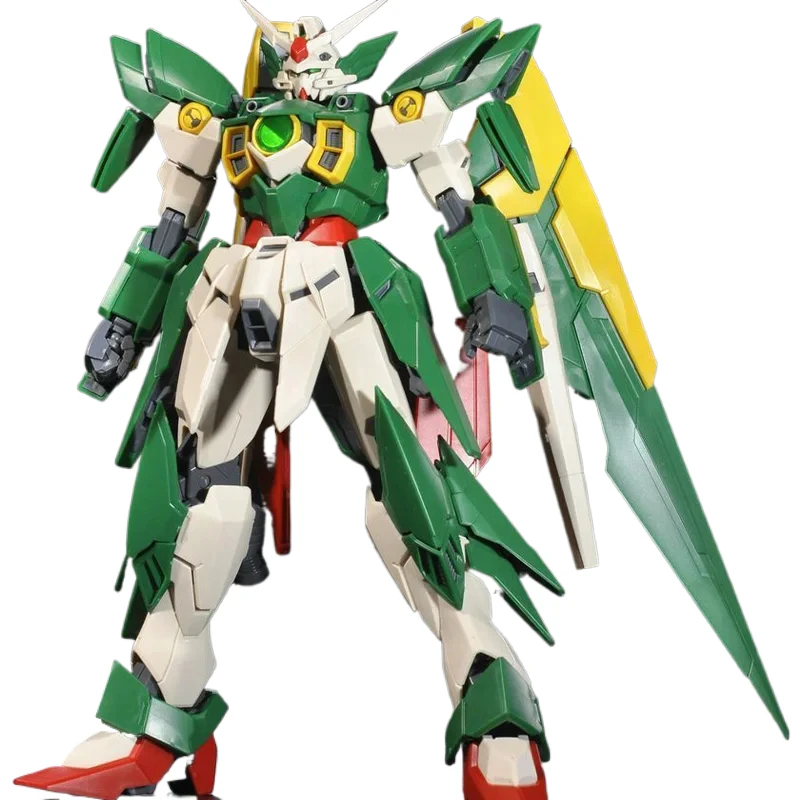 

Bandai Original MG MASTER GRADE 1/100 GUNDAM FENICE RINASCITA Anime ActionFigureAssembly Model Kit Toy Gift for Children