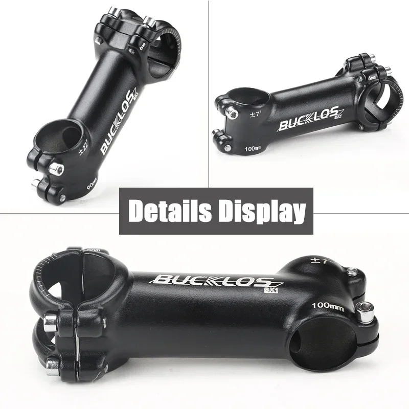 Bicycle Stem Aluminum Alloy 7/17/22 Degree Ultralight Handlebar Table MTB Road Bicycle Parts
