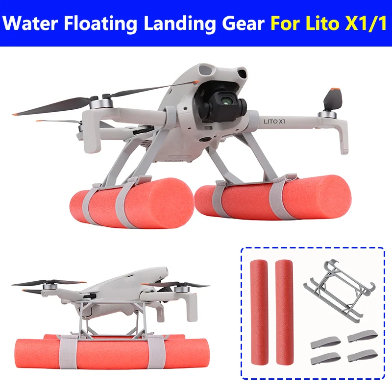 Flotteurs d'atterrissage pour DJI LITO X1/1 - Accessoire drone