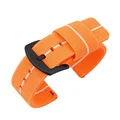 Orange white-black