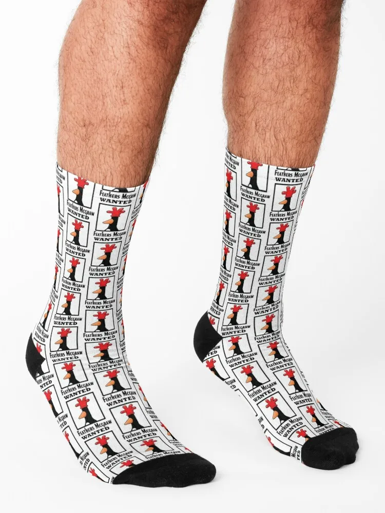 Feathers Mcgraw Socks hip hop christmas socks men socks cotton high quality Socks Girl Men's