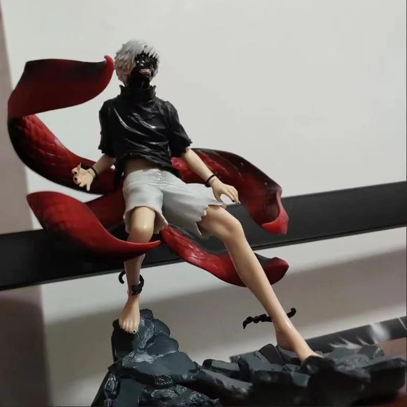 22cm Anime Tokyo Ghoul Figure Kaneki Ken Two Heads Awakening Action Figure Tokyo  Ghoul Touka Kirishima Figurine Model Doll Toys - AliExpress