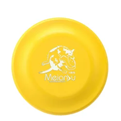 Durable Dog Training Disc - Lightweight, Easy - Catch Toy for Puppies & Adult Dogs, Essential Training Aid (Yellow)