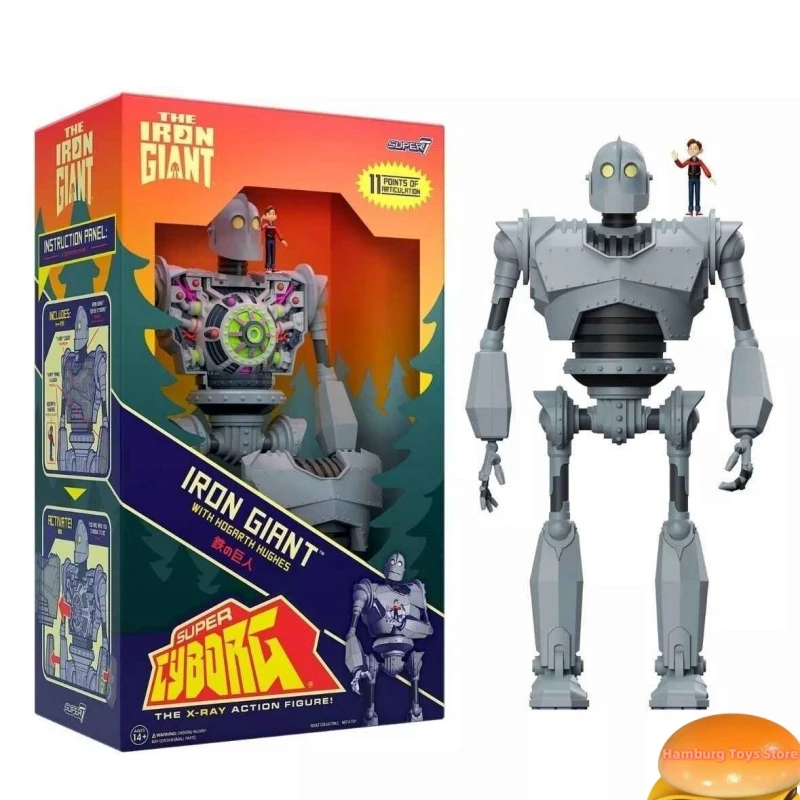 [In Stock] SUPER7 The Giant IronAction Figures Color Version 11 Inches Joint Movable Doll Model Toy Collection  Gifts - 2