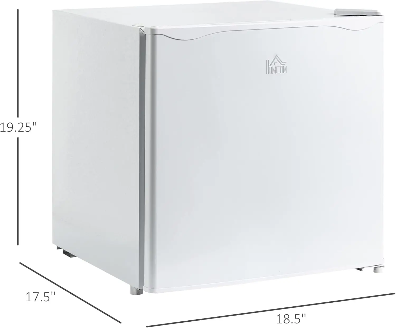 Mini Freezer Countertop, 1.1 Cu.Ft Compact Upright Freezer with Removable Shelves, Reversible Door for Home, Dorm, Apartment and 5
