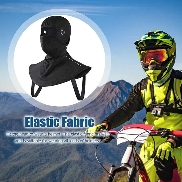 Pasamontañas Térmico De Invierno - Forro Polar, A Prueba De Viento - Para Esquí, Ciclismo, Moto Y Deportes Al Aire Libre