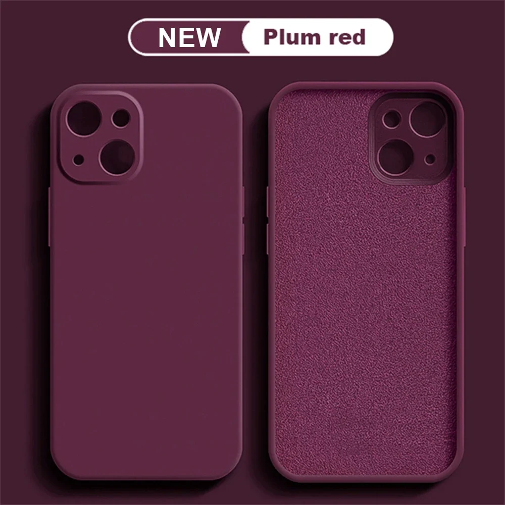 Red Silicone Soft TPU Back Case - Premium Protection Cover