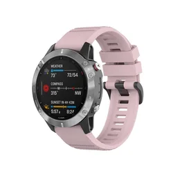 QuickFit Silicone Strap - Versatile 20 - 26mm Watch Band Replacement - 22mm Fenix 8 E 47MM (RP)