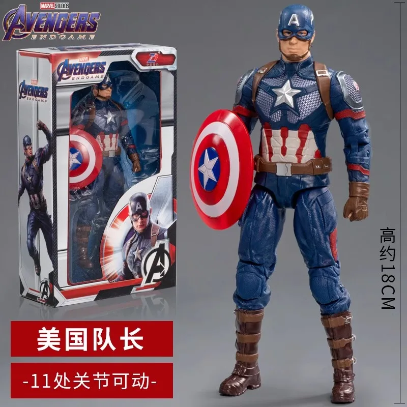 

Фигурки героев Marvel Мстители Супергерои Железный человек экшн-Фигурки игрушки Человек-паук Капитан Америка Халк Тор подарочные детские праздничные подарки