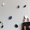 Unique creative design leaf shape iron hook wall bathroom hooks Living room wall decoration coat hook kitchen accessory 3