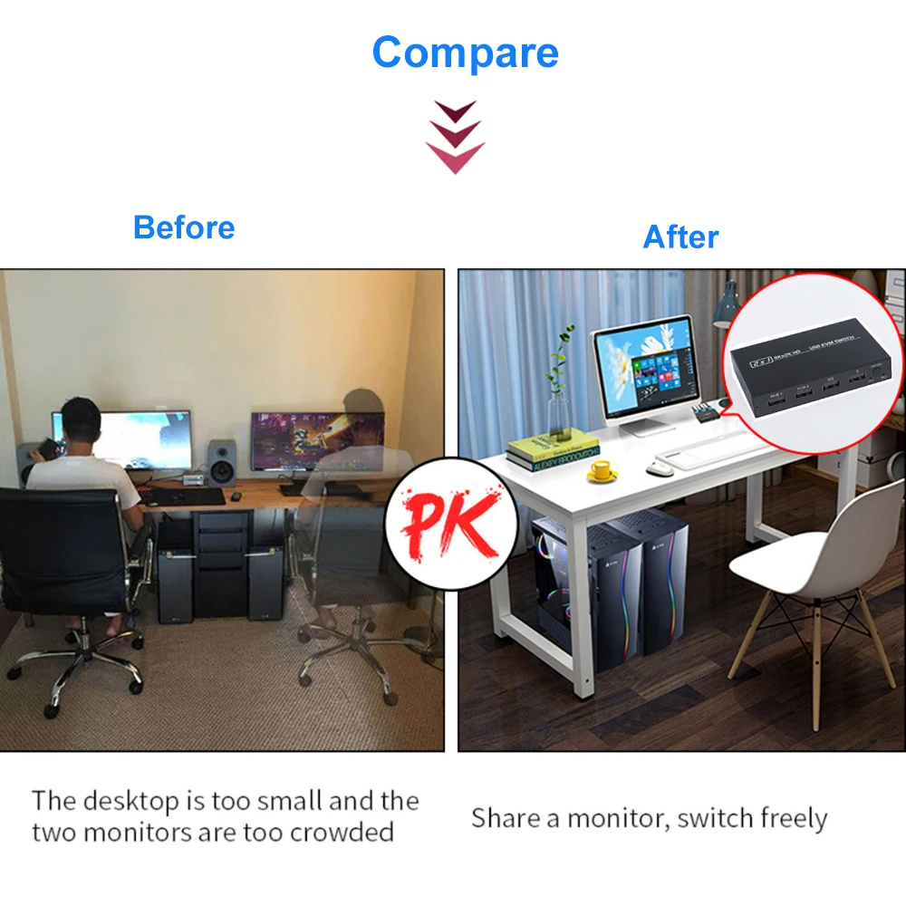 HDMI ȣȯ KVM ġ, KVM201CL, HDMI ȣȯ, USB , HD 2 ȣƮ ,  Ű  콺 1 , 4K * 2K