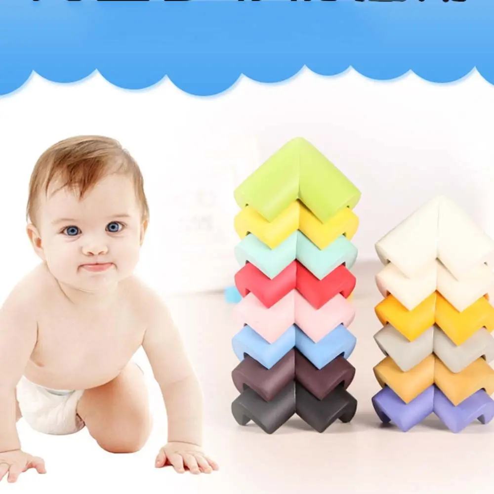 4pcs/set Soft Table Desk Corner Protector Infant Baby Safety Edge Corner Guards For Children