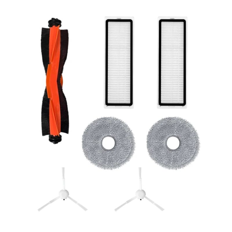

For Xiaomi Mijia 3S B108CN 2Pro B113CN Robot Vacuum Cleaner Roller Main Side Brush Filter Mop Accessories