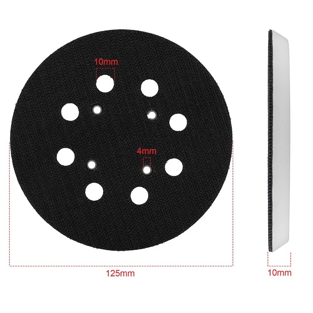 5 Inch 125mm Backing Pad Sanding Pad For Bosch PEX 300 AE 400 AE 4000 AE  Hook And Loop Polishing Backing Pads Grinding Tools - AliExpress