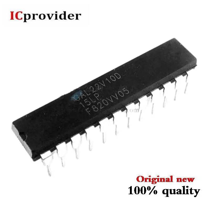 20PCS/pcs GAL22V10D-15LP GAL22V10D DIP24 IC | Электронные компоненты и принадлежности