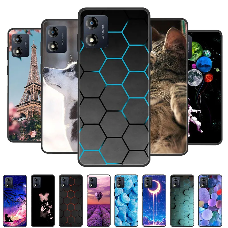 Per Motorola Moto E13 Custodia Morbida Cover Posteriore In Silicone Custodia Protettiva Per Motorola Moto E13 Custodia E 13 6.5 Coque Cute